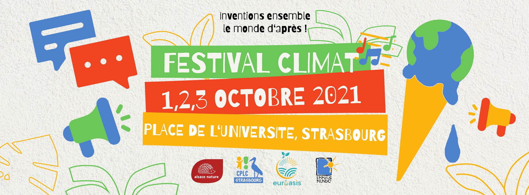 Festival et marche pour le Climat - Strasbourg @ Palais universitaire