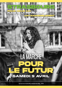 MARCHE POUR LE FUTUR à Strasbourg @ 11h Place de la République / 14h Place Kléber
